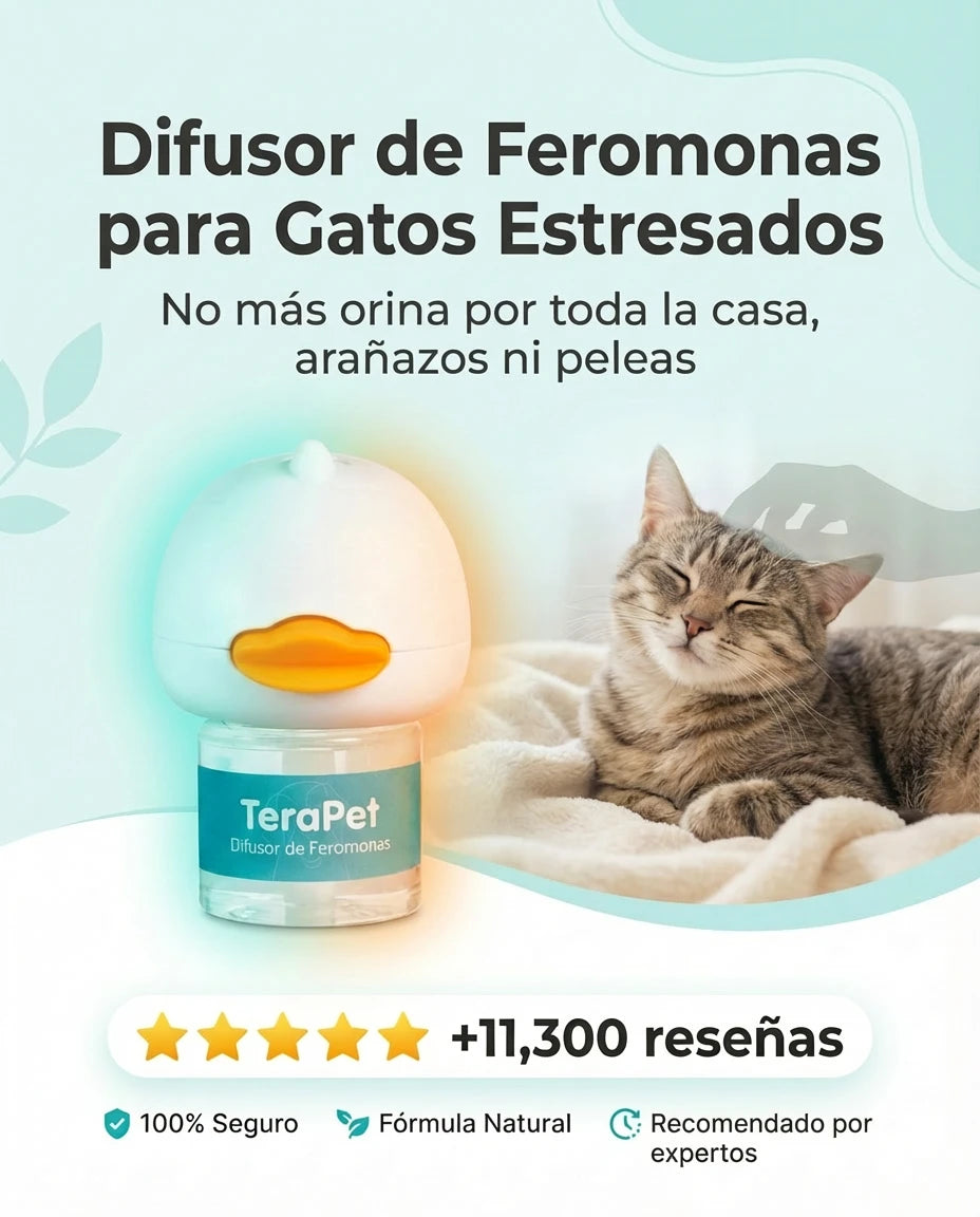 TeraPet | Difusor de feromonas para gatos
